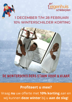 Winterschilder korting